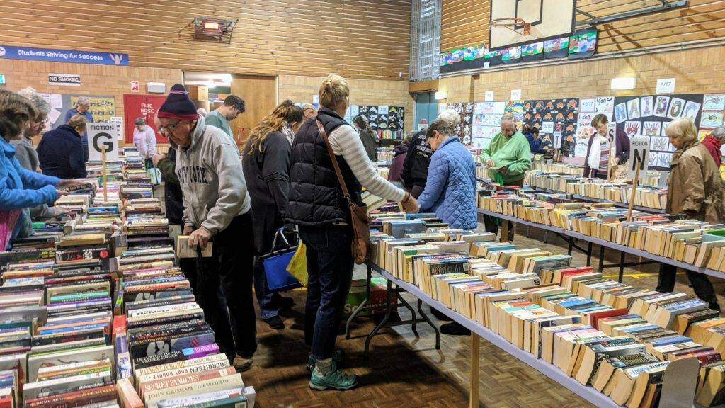 It's fair to say the book you're looking for will be at the Giant Book Fair
