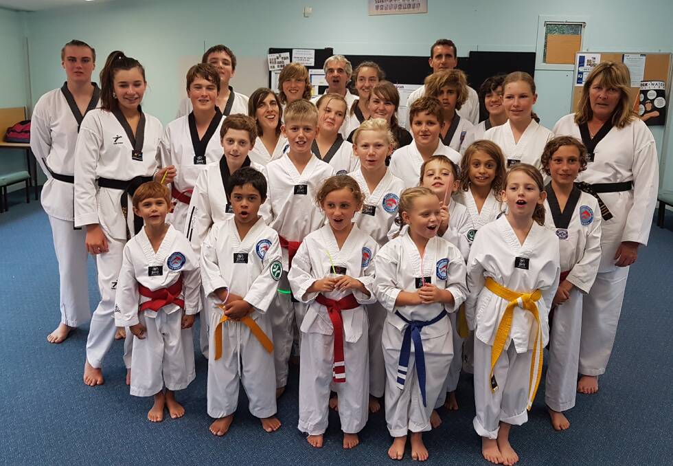 Sixty local students from Fay’s Forster Taekwondo Academy, which runs classes in both Forster and Pacific Palms will compete this year.