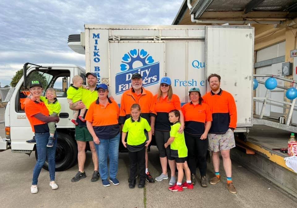 This morning's final run was a family affair with Rick and Jill joined by children, Wade, Jake and Alyce, and their grandchildren, Natasha (8), Logan (6), Sid (3) and Fred (1).
