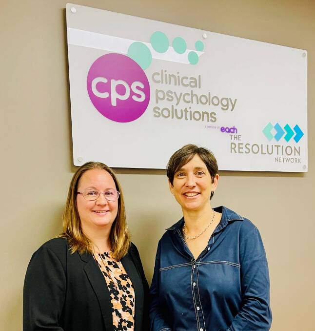  Clinical Psychology Solutions clinical lead, Bianka Schultz Allan and The Resolution Network director, Megan Lewis will conduct two workshops in Forster and Taree.