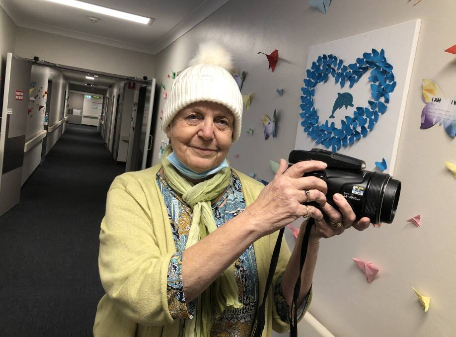 Happy snapper Judy captures the world through her lens