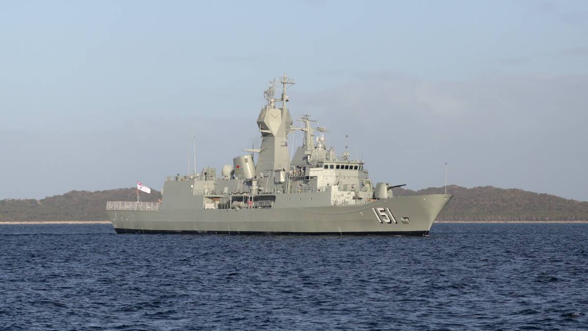 The navy's eight ANZAC frigates will be replaced by Hunter Class frigates. Picture Defence