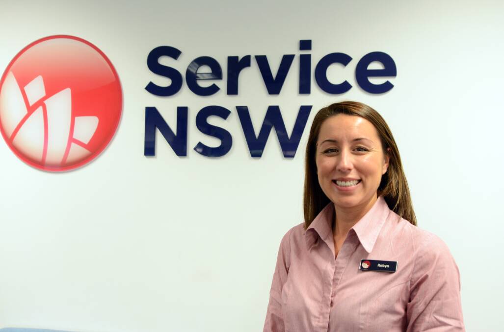 Service NSW Support Services Specialist, Robyn Thomas is helping members of the community sort through the State rebates. Photo Scott Calvin