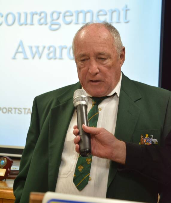 Bill Booth retold his 1964 Olympics Games boxing story during the 2019 Gloucester Sports Star Awards. Photo Anne Keen