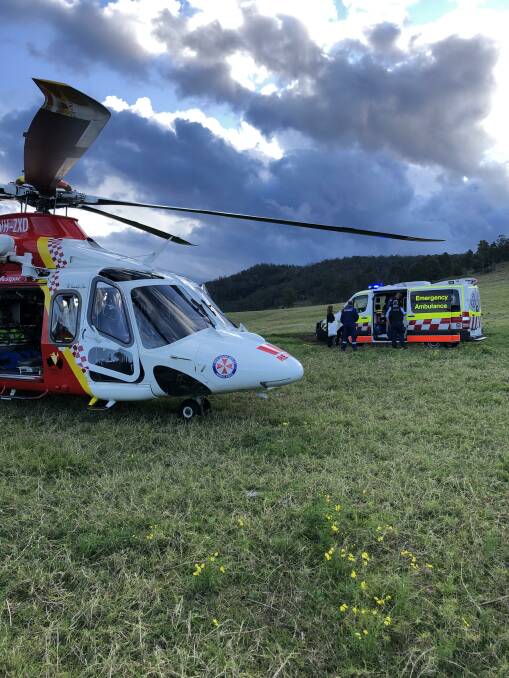 Photo supplied by Westpac Rescue Helicopter Service