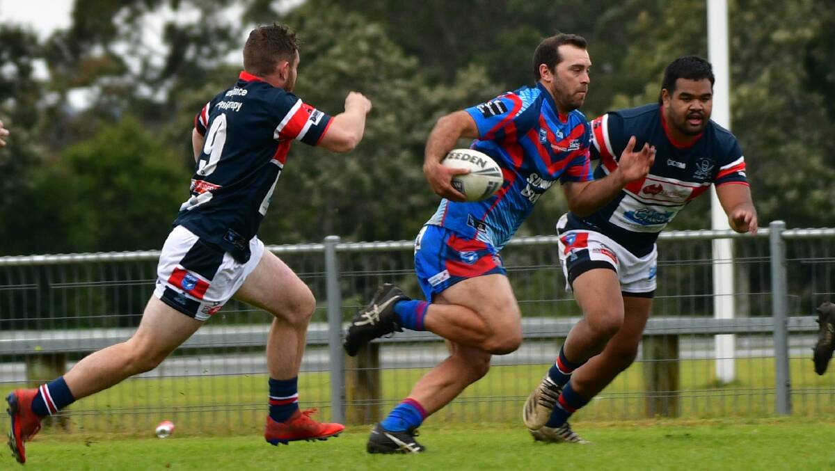 Off and running: Wauchope centre Sam Watts scored two second half tries.