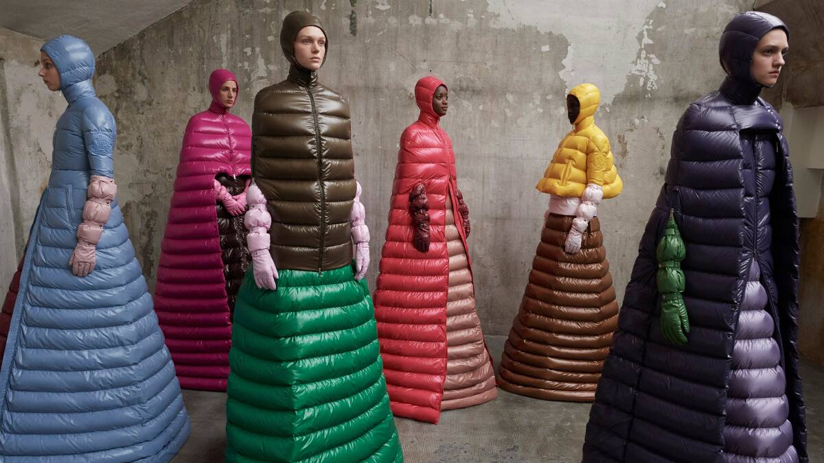 Inspiration from the Italian fashion house of Moncler. Pictures: Instagram 
