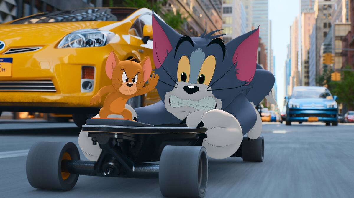Jerry and Tom in Tom and Jerry. Picture: Warner Bros