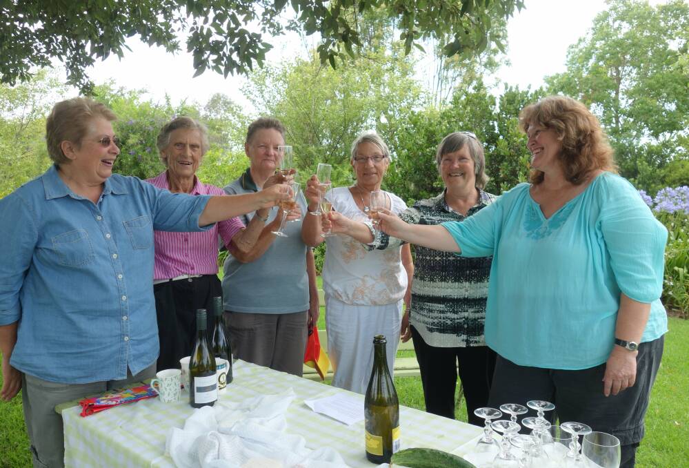 Game changer: Wendy and friends celebrate following the 2014 Land and Environment court ruling. 