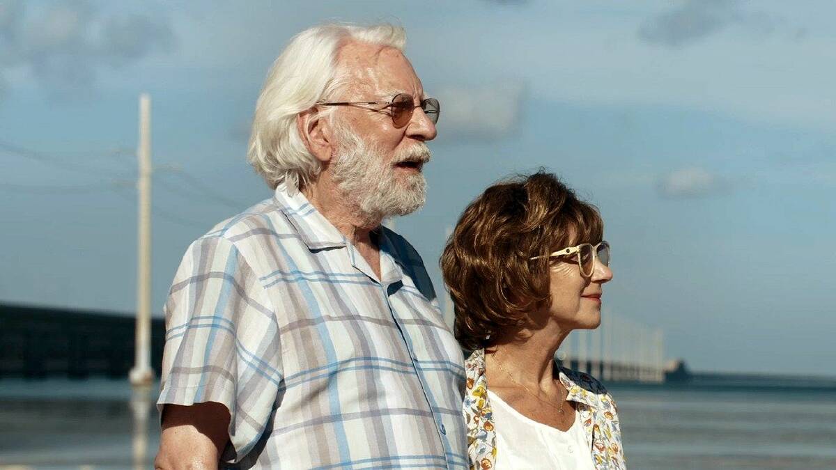 Last trip: Donald Sutherland and Helen Mirren star in The Leisure Seeker, a poignant story of long-term marriage and the struggles of growing old together.