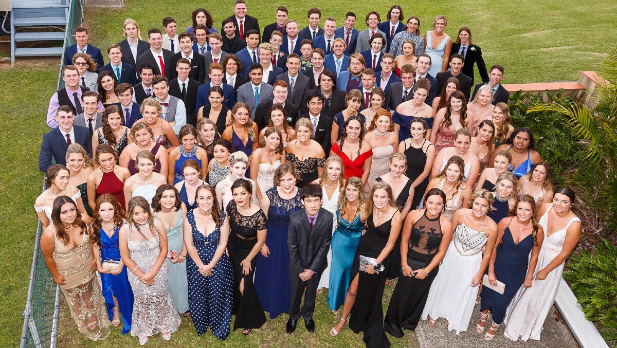 St Clare's High School graduation class of 2017.