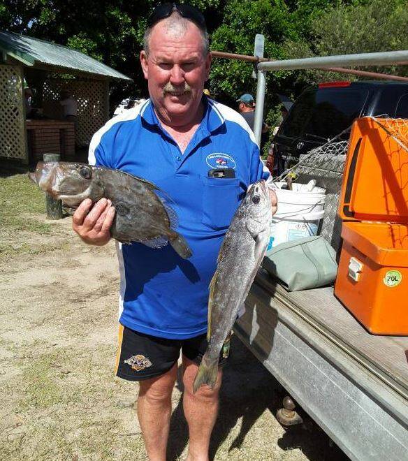 Martyn Barry with a winning haul at an earlier Bluewater Fishing Club competition.