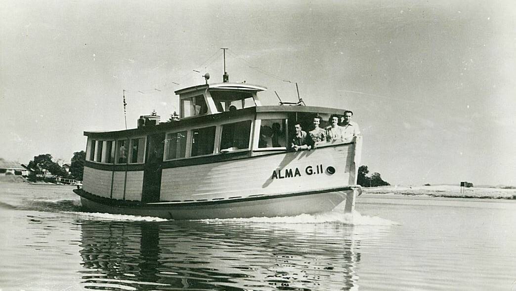 In Action: The ALMA G II as a ferry on the Breckenridge Channel.