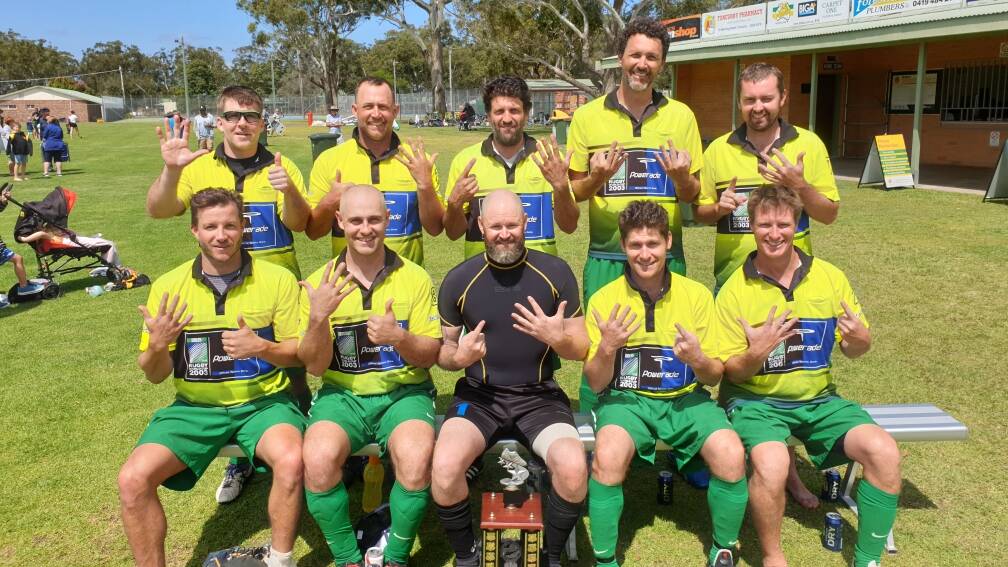 Central Coast team CGA won the over-35 men's competition for a sixth time.