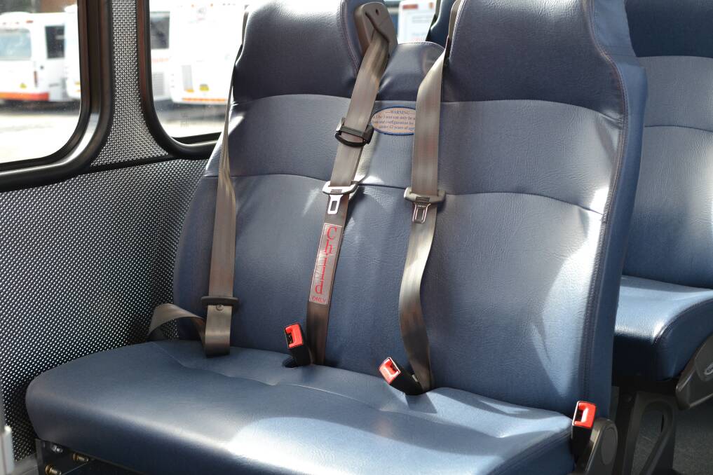 Seat belt-fitted school buses will soon be introduced in the Great Lakes. 