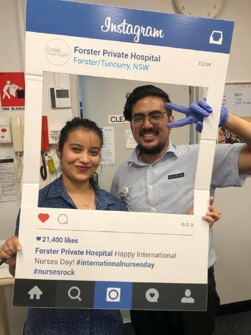 Forster Private Hospital took the opportunity to celebrate the contribution of its nursing staff for International Nurses Day.