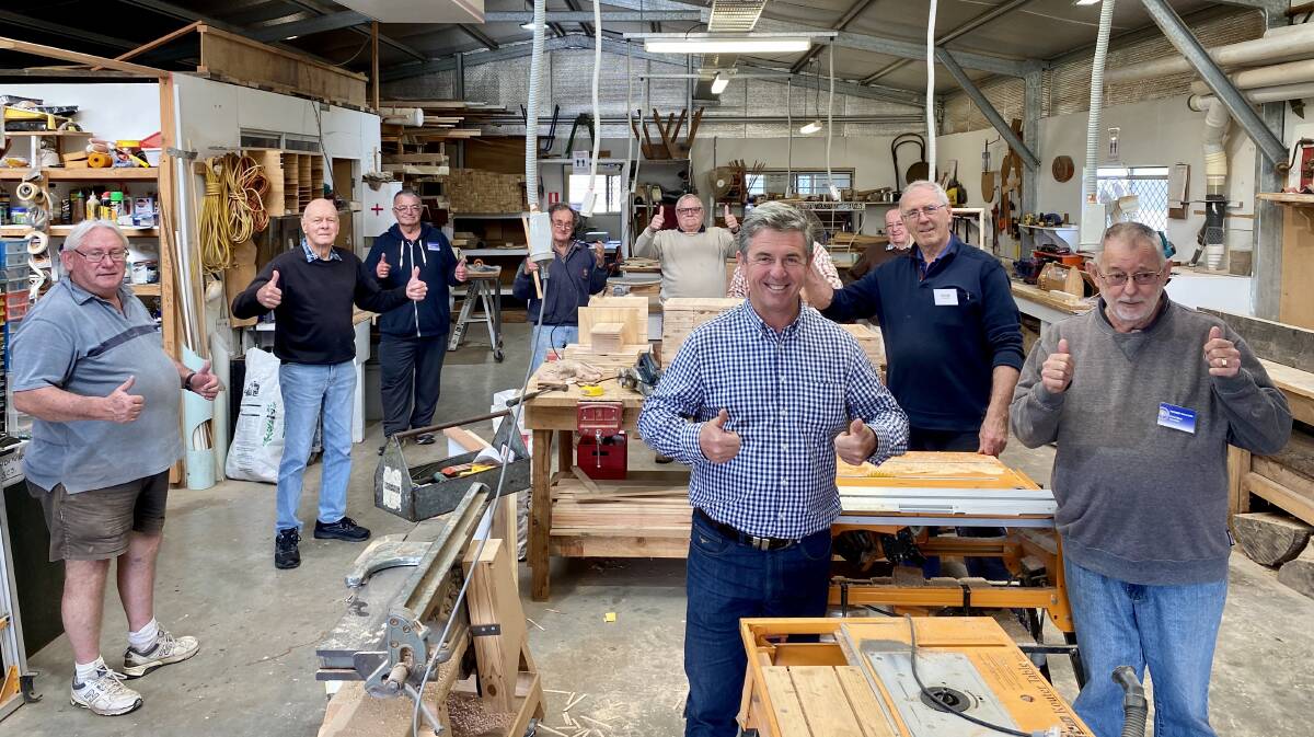 Funding available to Men's Sheds