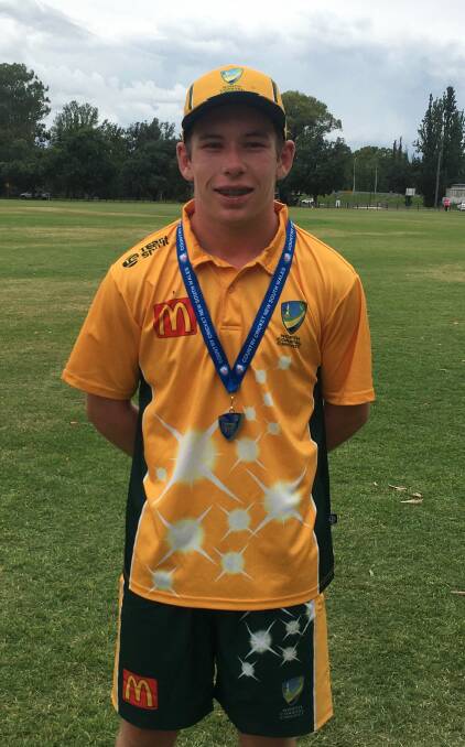 Will Elliott represented North Coastal Zone at the Bradman Cup from January 4-6. Photo supplied.