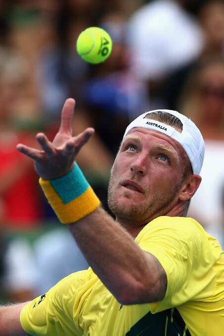Sam Groth. Photo courtesy of Tennis NSW.