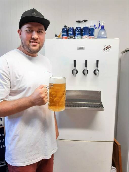 A Top Drop: Scott Jardine has taken out The Coastal Brewing Company/FnT Brew and BBQ Supplies 2020 Home Brew Competition with his German-style Maerzen.