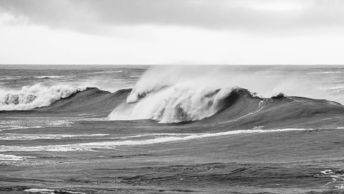In addition to rain, the Great Lakes is expected to experience big seas again this weekend. Photo by Something Visual.