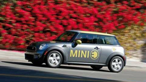 A fully electric Mini. Photo supplied.