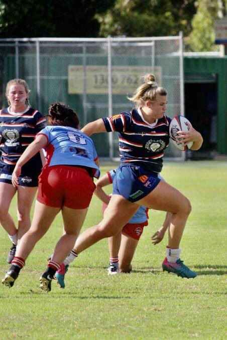 Ellie Johnston in premiership-winning form for Wauchope Thunder in 2019.
