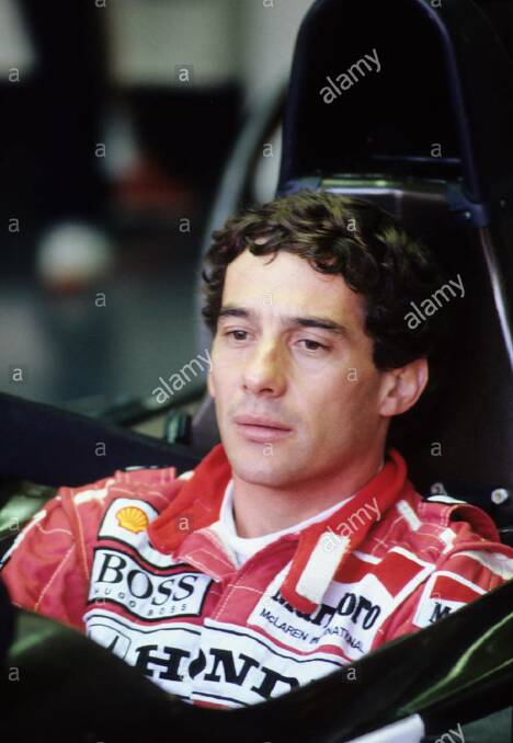 The late, great Ayrton Senna.