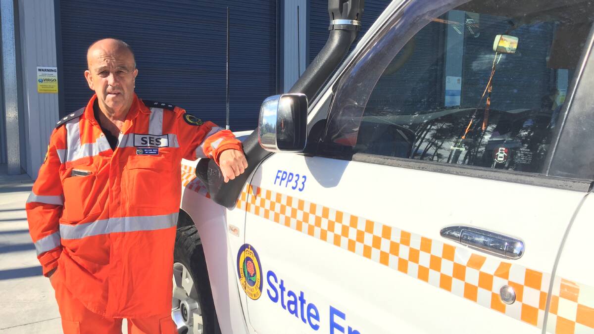 Conquering the odds: Greg Dodd overcame a lifetime of illiteracy to become Forster Pacific Palms SES unit commander.