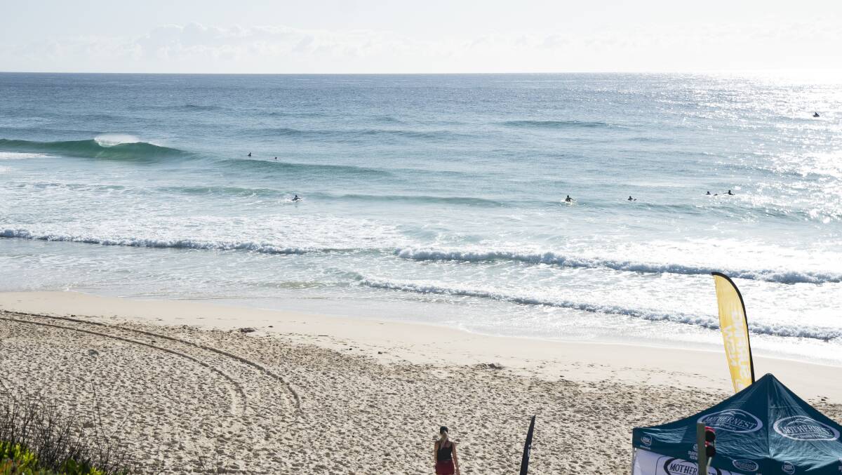 Not Welcome Here: The World Surf League has opted against holding the Australian Grand Slam of Surfing at Boomerang Beach because of community opposition. Photo: Ethan Smith/Surfing NSW.