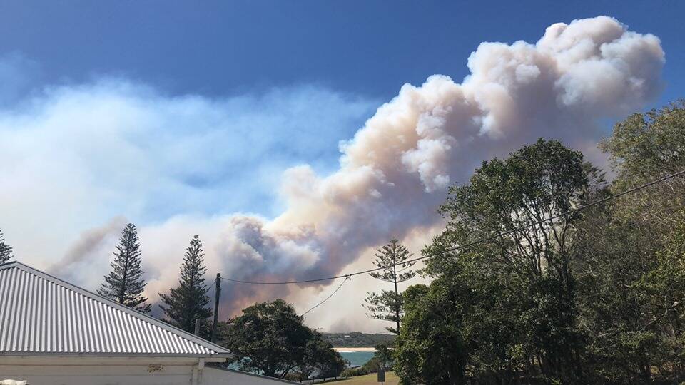 The 2019/2020 bushfire season was unprecedented across the Mid Coast. Photo by Deb Schmitzer.