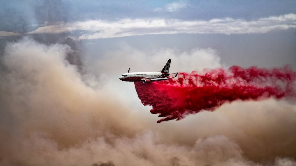 Photographer Aidan Kean said he could literally feel the planes flying over as he was photographing them.