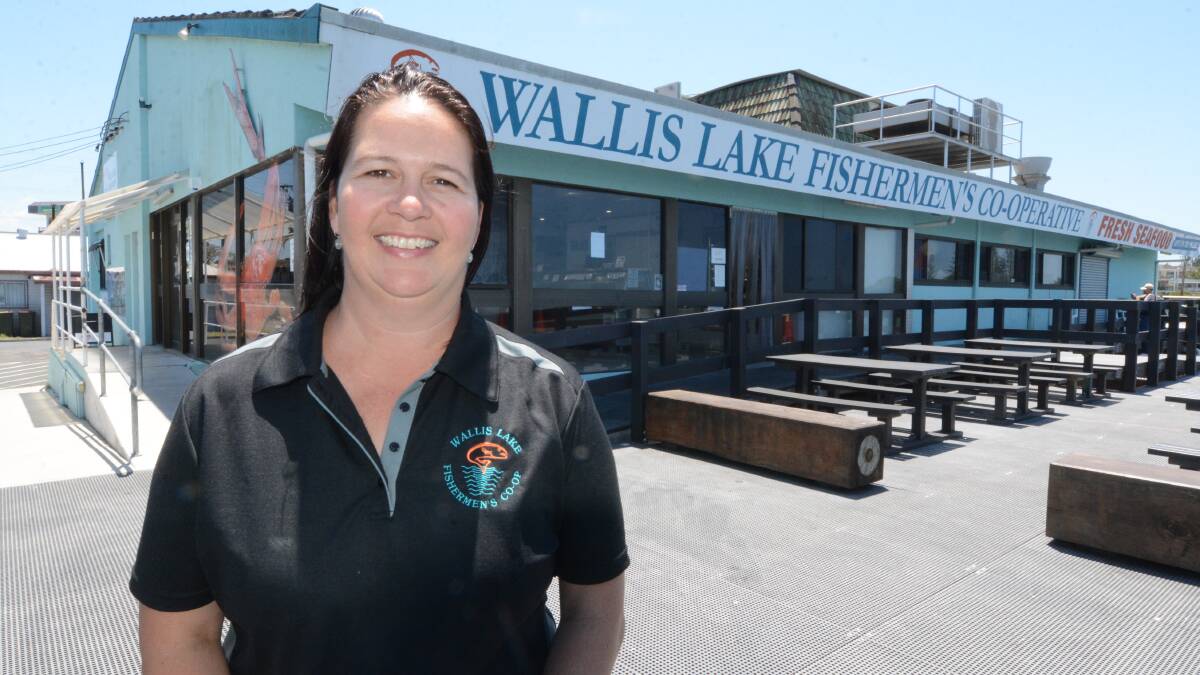 Wallis Lake Fishermen's Co-op manager, Suzie McEnallay.