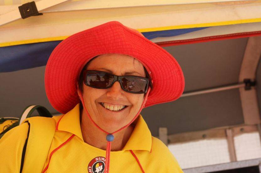 A Well-Deserved Winner: Tea Gardens-Hawks Nest Surf Life Saving Club member, Debbie Booth, has been named Volunteer of the Year at Surf Life Saving NSW's Awards of Excellence. Photo supplied.