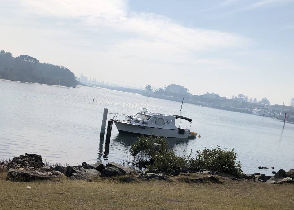 Smoke drift is being blamed for the hazy conditions currently enveloping Forster Tuncurry.