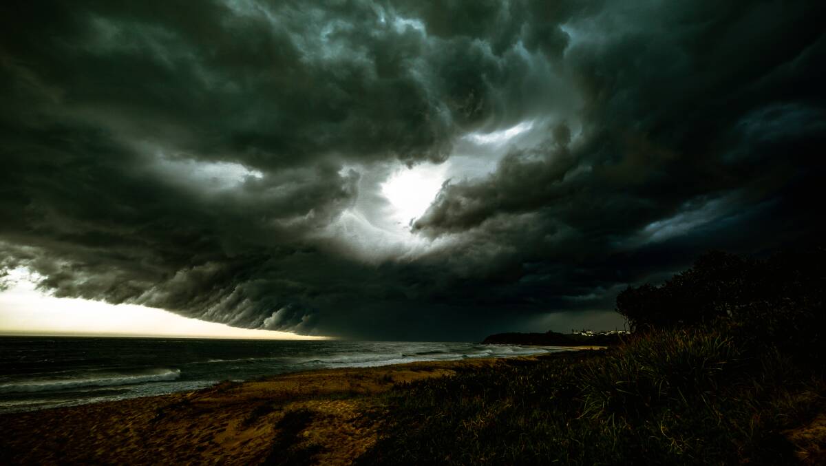 The storms have been abundant across the Mid Coast this summer. Photo: Martin Von Stoll.