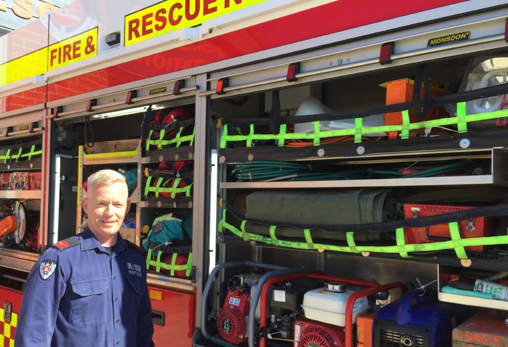 Come along to Forster Fire and Rescue's Open Day and meet local firefighters like Anthony Grosvenor.