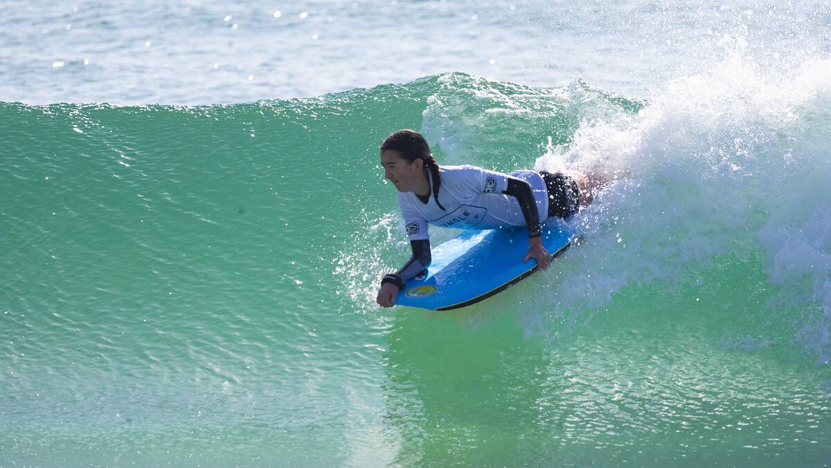 Forster Bodyboarding Club is set to return to the waves later this month. The club has picked up a healthy influx of young members in recent years, like Gemma McEnally.