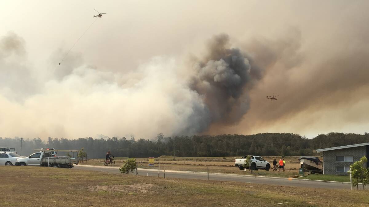Who's to blame for the catastrophic bushfires in Northern NSW has been a major point of debate. 