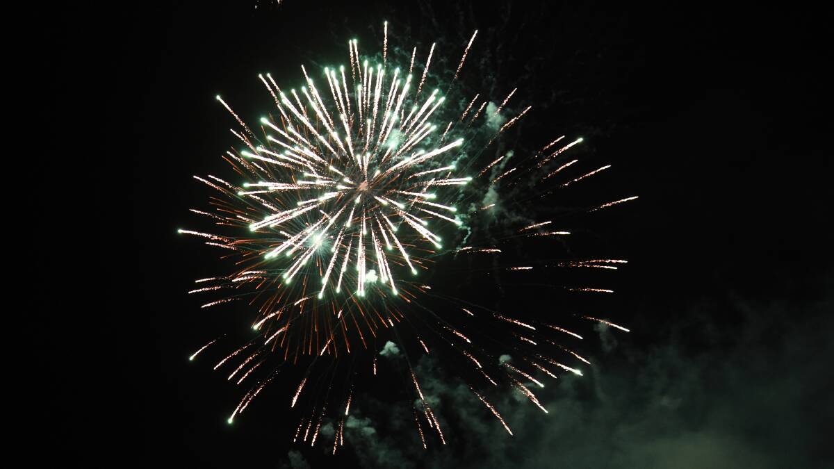 An estimated 10,000 people took part in the New Year's Eve celebrations at Tuncurry.