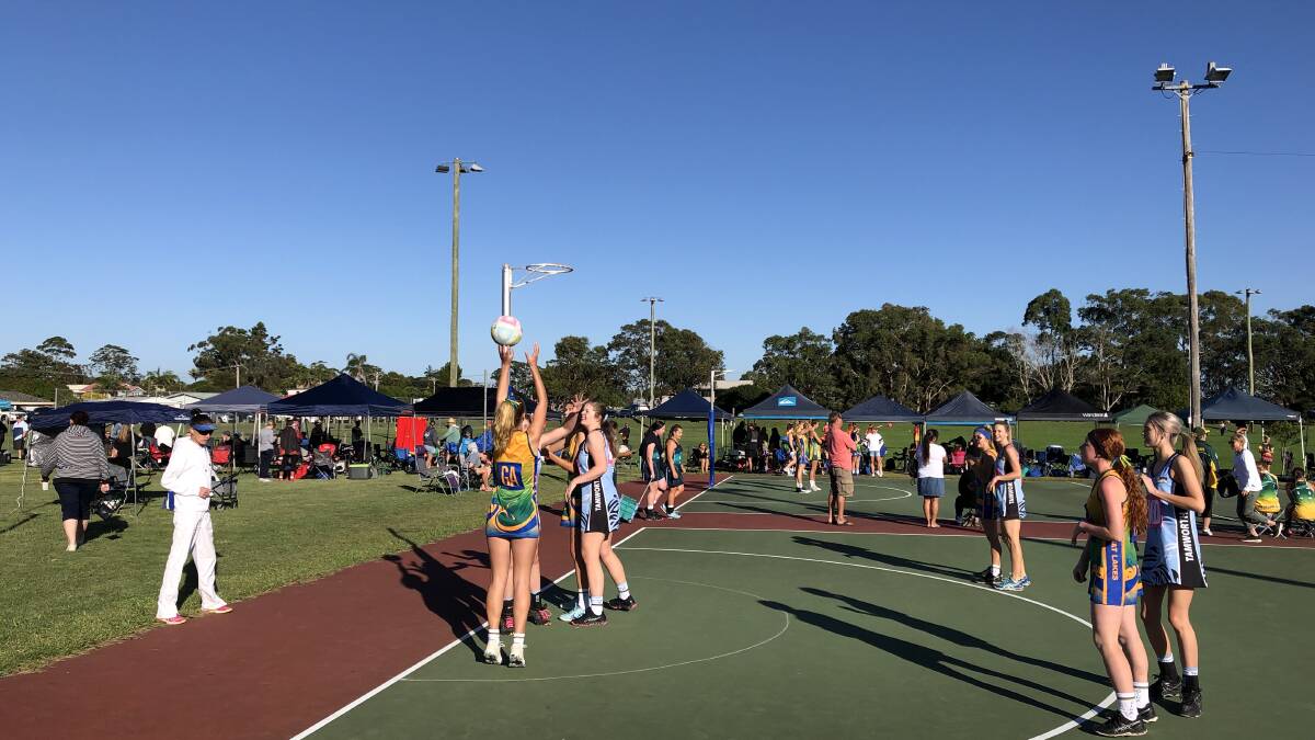 Photos from the netball representative day held at Boronia Park, Forster.