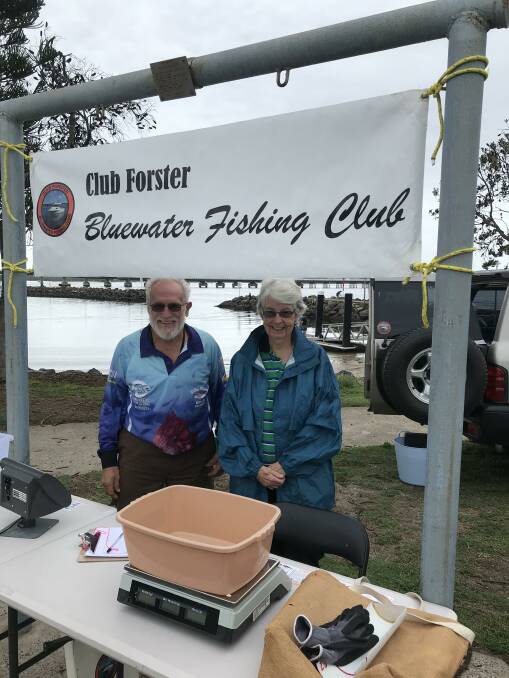The fish were hard to find at Bluewater Fishing Club's February competition.