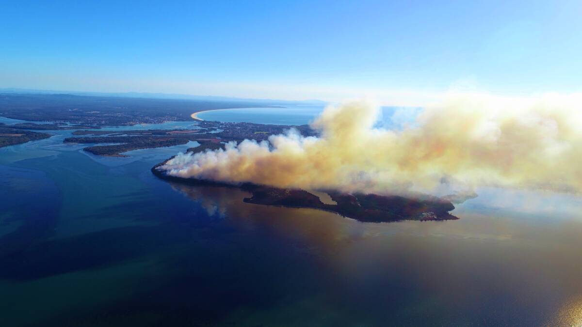 Big Island fire.