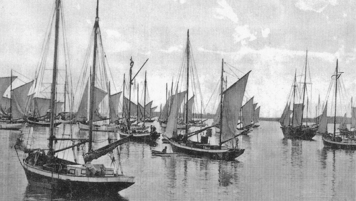 There are no photos of the Venture, but she was a similar vessel to these pearling luggers.