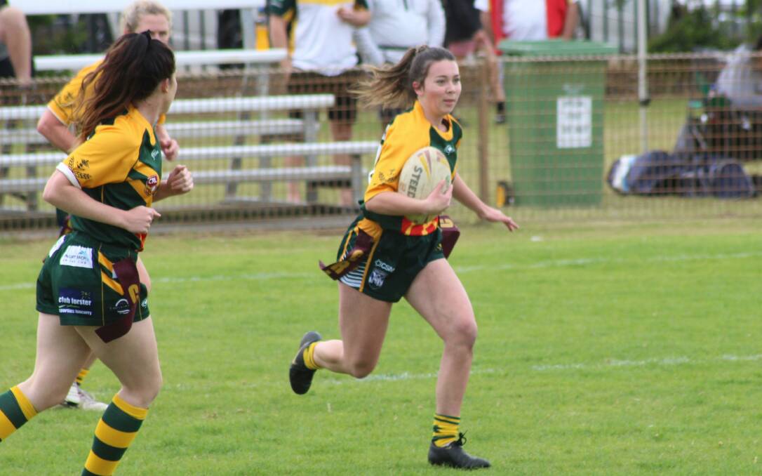The Hawks ladies league tag girls were unlucky to go down to the undefeated Breakers.