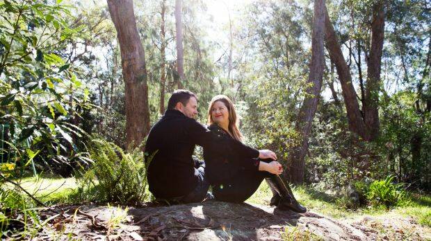 Patrick and Mel Jacob at their Blue Mountains home this month: “I’d fallen head over heels in love with his gentleness,” says Mel. “I couldn’t begin to imagine how he would survive in prison.”  Photo: Janie Barrett
