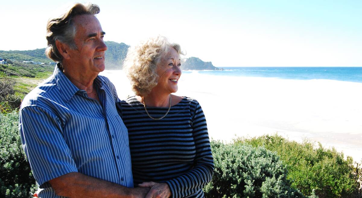 Boomerang Beach residents Michael and Margaret Fox are concerned the coastal reforms currently underway at both the state and local government levels need more community consultation. "Meaningful consultation is the key, we all want to work together for the best outcome." 