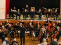 Sinfonia performing at Tuncurry in June 2021. Image supplied