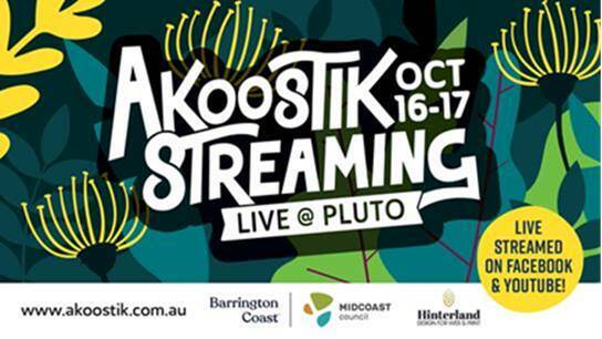 Akoostik Streaming Live @ Pluto for free this weekend