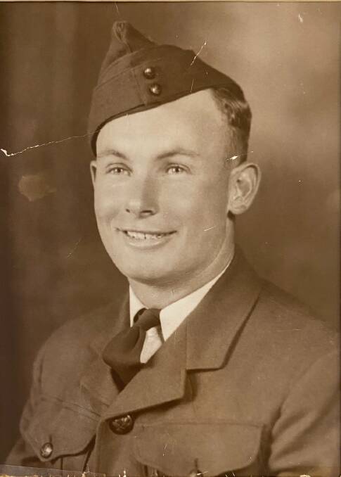 Alf Riley served in the air force, mainly in the South Pacific, in WWII. Photo supplied
